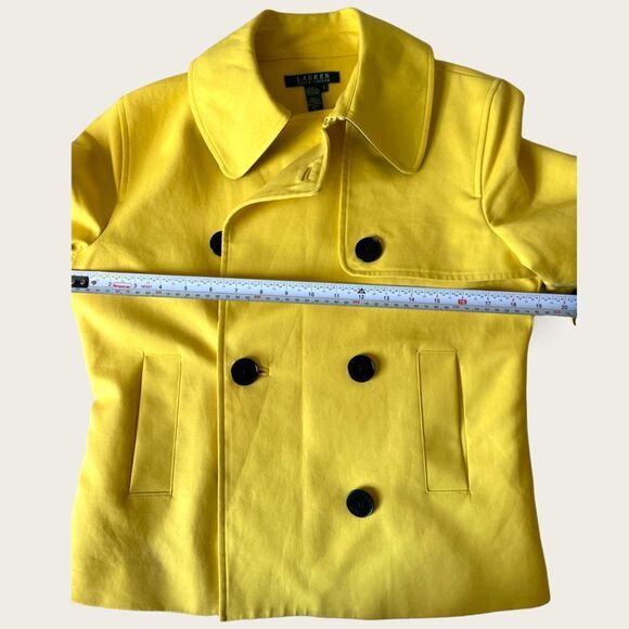Lauren Ralph Lauren Yellow Jacket - Size Small - Picture 7 of 7